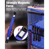 image:imageWORKPRO 8Piece Magnetic Socket amp Screwdriver Organizer QuickRelease Rail6pc Socket Rail  2pc Screwdriver Rail