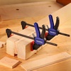 image:imageWORKPRO Mini Bar Clamps for Woodworking 6PC OneHanded SpreaderBar Clamp 6Inch 4 LightDuty QuickChange Wood Clamps Set and 6Inch 2 Mini F Clamp 150 lbsamp50 lbsBlue
