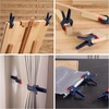 image:imageWORKPRO Mini Bar Clamps for Woodworking 6PC OneHanded SpreaderBar Clamp 6Inch 4 LightDuty QuickChange Wood Clamps Set and 6Inch 2 Mini F Clamp 150 lbsamp50 lbsBlue