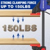 image:imageWORKPRO Mini Bar Clamps for Woodworking 6PC OneHanded SpreaderBar Clamp 6Inch 4 LightDuty QuickChange Wood Clamps Set and 6Inch 2 Mini F Clamp 150 lbsamp50 lbsBlue