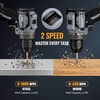 image:imageWORKPROX 20V Cordless Drill amp Impact Driver Combo Kit with 2 Batteries