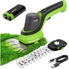 image:imageWORKPRO 72V 2in1 Cordless Hedge Trimmer amp Grass ShearsHandheld Grass Shear