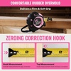 image:imageWORKPRO 16FT Tape Measure with Fractions 3 Brakes Retractable Measuring Tape Compact Measurement Tape with Magnetic Hook Nylon Coating Blade Accuracy 132 Pink25FT