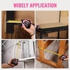 image:imageWORKPRO 16FT Tape Measure with Fractions 3 Brakes Retractable Measuring Tape Compact Measurement Tape with Magnetic Hook Nylon Coating Blade Accuracy 132 Pink25FT