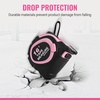 image:imageWORKPRO 16FT Tape Measure with Fractions 3 Brakes Retractable Measuring Tape Compact Measurement Tape with Magnetic Hook Nylon Coating Blade Accuracy 132 Pink16FT