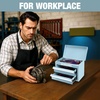 image:imageWORKPRO Metal Mini Tool Box with 2 Drawers and Top StorageMacaron Blue