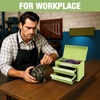 image:imageWORKPRO Metal Mini Tool Box with 2 Drawers and Top StorageMacaron Green