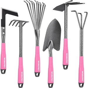 image:imageWORKPRO 6Piece Pink Garden Tool SetPink
