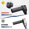 image:imageWORKPRO 4Piece Low Profile Impact Socket Adapter Set