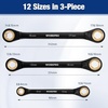image:imageWORKPRO 3 PCS 4in1 Metric Reversible Ratcheting Wrench Set amp WORKPRO LED Work Light Rechargeable Magnetic Work Lights with Stand Portable Waterproof 2500LM COB Flood Light