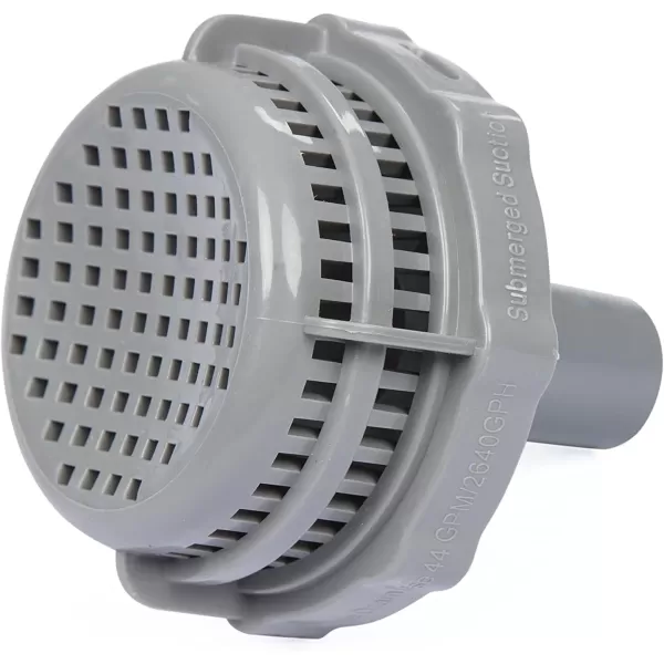 Bestway 58390E Flowclear 1500 GPH Filter Pump for 300 to 8,400 Gallon Above Ground Swimming Pool with Adaptors and Energy Saving Plug