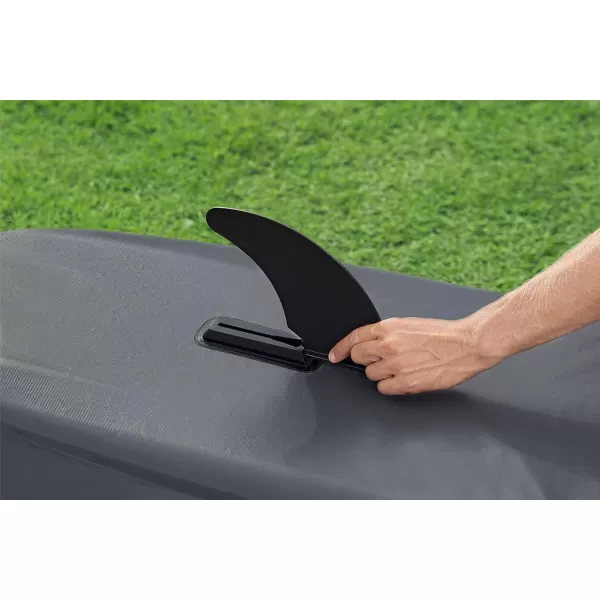 Bestway Hydro Force: Rapid Elite X2 Kayak Set - Seats 2 Adults, 397 lb Weight Capacity, Includes 2 Paddles, Hand Pump, 2 Fins, Storage Carry Bag