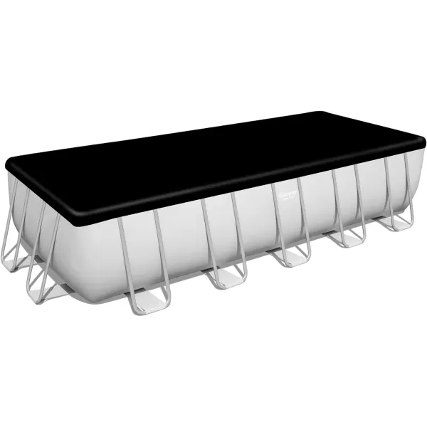 Bestway Power Steel 14' x 8'2" x 39.5" Oval Above Ground Pool Set | Includes 530gal Filter Pump, Ladder, ChemConnect Dispener