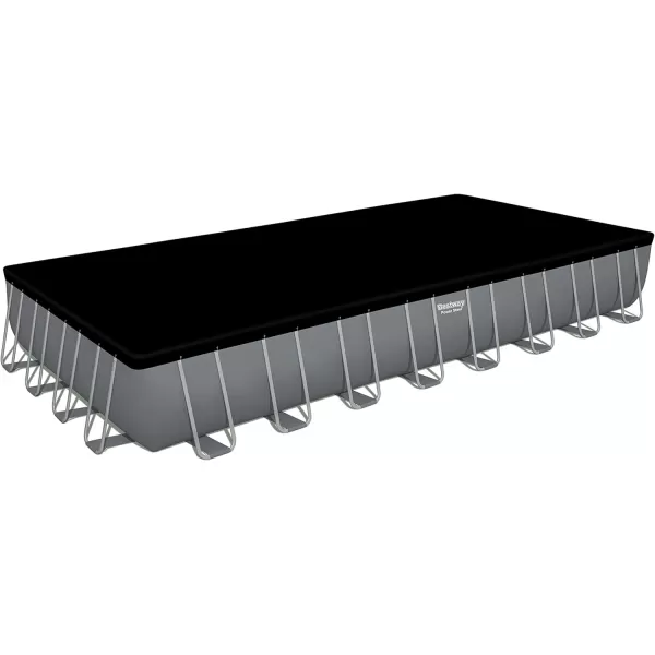 Bestway Power Steel 14' x 8'2" x 39.5" Oval Above Ground Pool Set | Includes 530gal Filter Pump, Ladder, ChemConnect Dispener