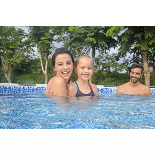 Bestway Steel Pro MAX 14' x 33" Round Above Ground Pool Set | Includes 530gal Filter Pump