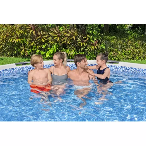 Bestway Steel Pro MAX 14' x 33" Round Above Ground Pool Set | Includes 530gal Filter Pump