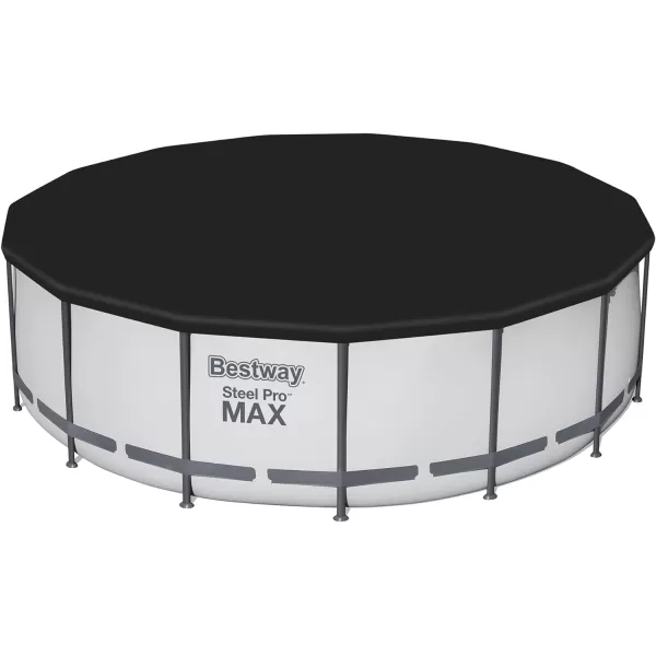 Bestway Steel Pro MAX 14' x 33" Round Above Ground Pool Set | Includes 530gal Filter Pump