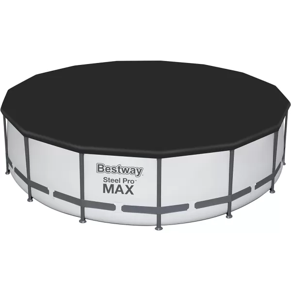 Bestway Steel Pro MAX 14' x 33" Round Above Ground Pool Set | Includes 530gal Filter Pump