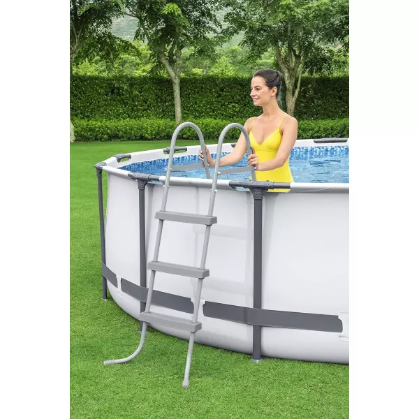 Bestway Steel Pro MAX 14' x 33" Round Above Ground Pool Set | Includes 530gal Filter Pump
