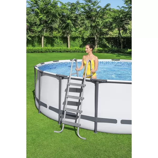 Bestway Steel Pro MAX 14' x 33" Round Above Ground Pool Set | Includes 530gal Filter Pump
