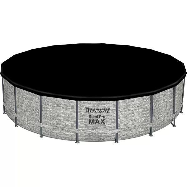 Bestway Steel Pro MAX 14' x 33" Round Above Ground Pool Set | Includes 530gal Filter Pump