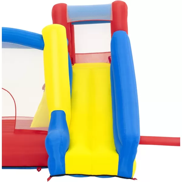 H2OGO! Slidetastic Mega Bouncer Bounce House  | for Indoor and Outdoor Play | Perfect for Kids Ages 3+ | for Indoor and Outdoor Play | Perfect for Kids Ages 3+)