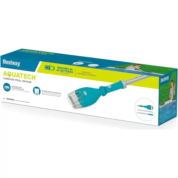 Bestway Flowclear AquaTech Cordless Pool Vacuum Cleaner, Grey