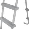 imageBestway Flowclear Above Ground Swimming Pool Ladder 48quot  CorrosionResistant Metal Frame52