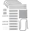 imageBestway Flowclear Above Ground Swimming Pool Ladder 48quot  CorrosionResistant Metal Frame52
