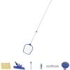 imageBestway Flowclear Pool Accessories Set  Includes Pole Skimmer Net Vacuum Heads and More Above Ground Pool AccessoriesPool Accessories Set