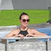 imageBestway Pool Canopy Sunshade  Compatible with Round Above Ground Swimming Pools Between 1018 in DiameterPool Canopy  Oval or Rectangular Frame Pools