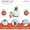imageBestway Sand Filter Pump  Compatible with Most Above Ground Swimming Pools  PreAssembled Quick Installation  Silica Sand NOT Included3000 GallonHour