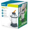 imageBestway Sand Filter Pump  Compatible with Most Above Ground Swimming Pools  PreAssembled Quick Installation  Silica Sand NOT Included800 GallonHour