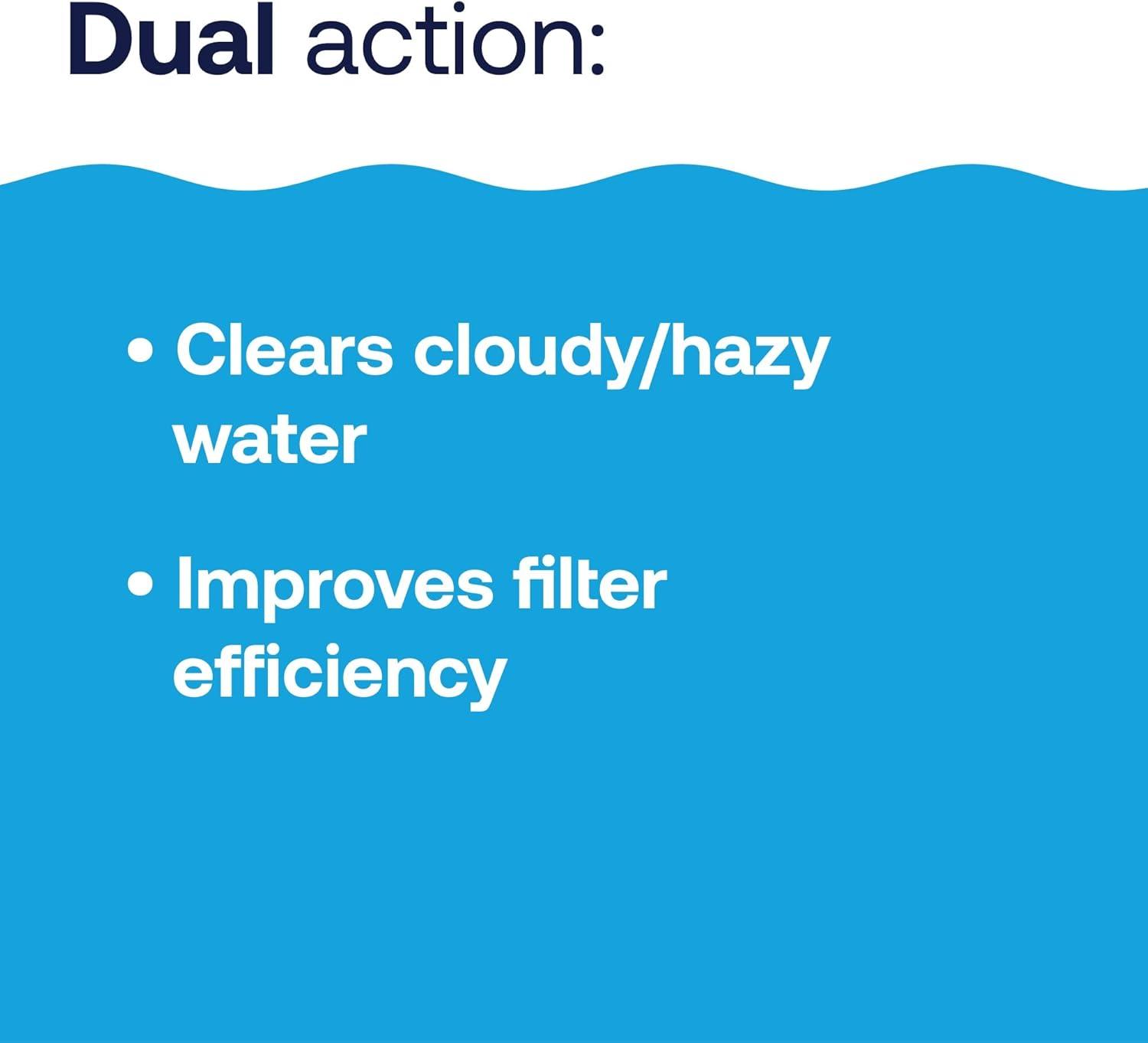 imageBestway 58095E Type IV or Type B Replacement Cartridge for 2500 Gallon Per Hour Filter Pumps to Keep Pool Water Clean and ClearFilter  67067 Clarifier