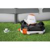 imageBestway 58623E Flowclear Aquarover Automatic Swimming Pool Cleaning Cordless Robot Vacuum with Directional Jet System LED Light and Water Sensors