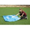 imageBestway Fast Set 12 x 30 Inflatable Round Soft Sided Above Ground Pool SetBlue