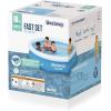 imageBestway Fast Set Inflatable Pool Set 12 x 30quot  Rattan Print  Round Above Ground Pool  Includes Filter Pump ampamp Repair Patch10 x 26