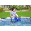 imageBestway FlowClear AquaDrift Automatic Above Ground Swimming Pool Vacuum Cleaner with Multidirectional Wheels and 3 Adjustable Settings Blue