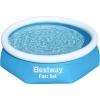 imageBestway Fast Set Inflatable Pool Set 12 x 30quot  Rattan Print  Round Above Ground Pool  Includes Filter Pump ampamp Repair Patch8 x 24