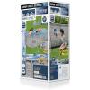 imageBestway Power Steel 14 x 82quot x 395quot Oval Above Ground Pool Set  Includes 530gal Filter Pump Ladder ChemConnect Dispener14 x 8 x 40