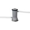 imageBestway Power Steel 14 x 82quot x 395quot Oval Above Ground Pool Set  Includes 530gal Filter Pump Ladder ChemConnect Dispener14 x 8 x 40