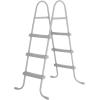imageBestway Power Steel 14 x 82quot x 395quot Oval Above Ground Pool Set  Includes 530gal Filter Pump Ladder ChemConnect Dispener14 x 82 x 395