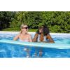 imageBestway Power Steel 14 x 82quot x 395quot Oval Above Ground Pool Set  Includes 530gal Filter Pump Ladder ChemConnect Dispener24ft X 12ft X 52in