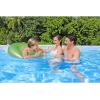 imageBestway Power Steel 14 x 82quot x 395quot Oval Above Ground Pool Set  Includes 530gal Filter Pump Ladder ChemConnect Dispener24ft X 12ft X 52in