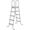 imageBestway Power Steel 14 x 82quot x 395quot Oval Above Ground Pool Set  Includes 530gal Filter Pump Ladder ChemConnect Dispener31ft4in X 16ft X 52in