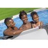 imageBestway Steel Pro MAX 14 x 33quot Round Above Ground Pool Set  Includes 530gal Filter PumpGray