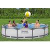 imageBestway Steel Pro MAX 14 x 33quot Round Above Ground Pool Set  Includes 530gal Filter PumpGray