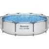 imageBestway Steel Pro MAX 14 x 33quot Round Above Ground Pool Set  Includes 530gal Filter PumpGray