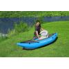 imageBestway Hydro Force Inflatable Kayak Set  Includes Seat Paddle Hand Pump Storage Carry Bag  Great for Adults Kids and Families1Person Cove Champion