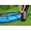imageBestway Hydro Force Inflatable Kayak Set  Includes Seat Paddle Hand Pump Storage Carry Bag  Great for Adults Kids and Families1Person Cove Champion